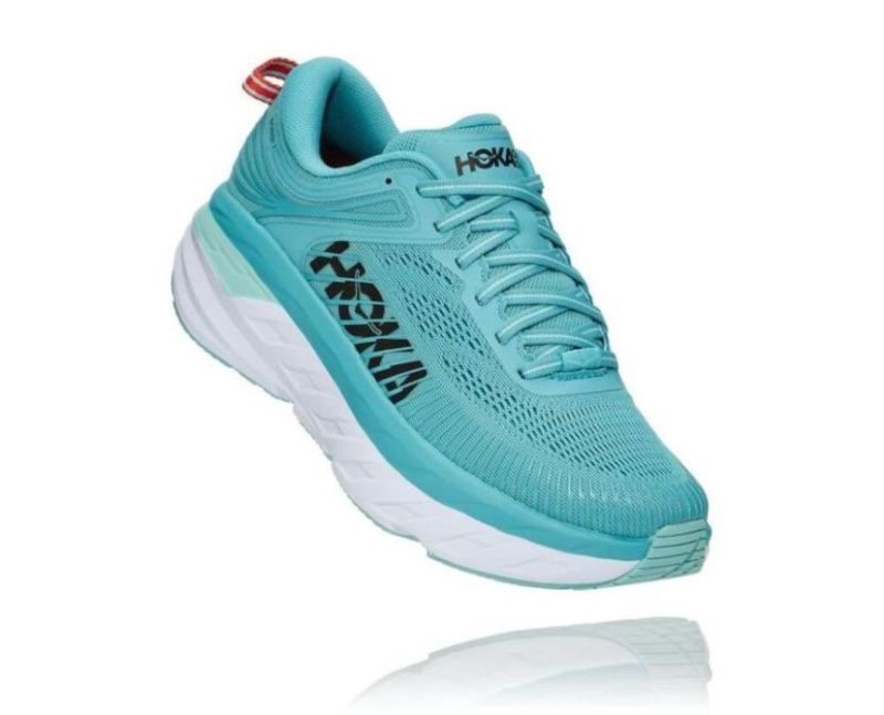 Hoka | Women's Bondi 7 for Women Aquarelle / Eggshell Blue