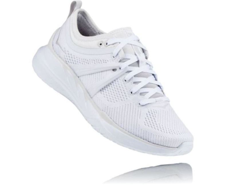 Hoka | Women's Tivra White / Nimbus Cloud