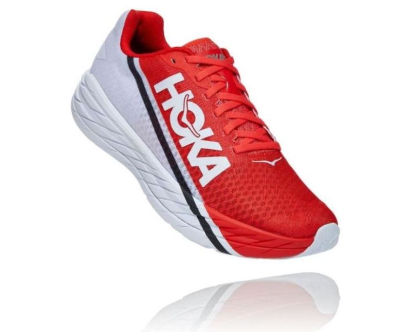 Hoka | Men's Rocket X All Gender Running Shoe Fiesta / Black