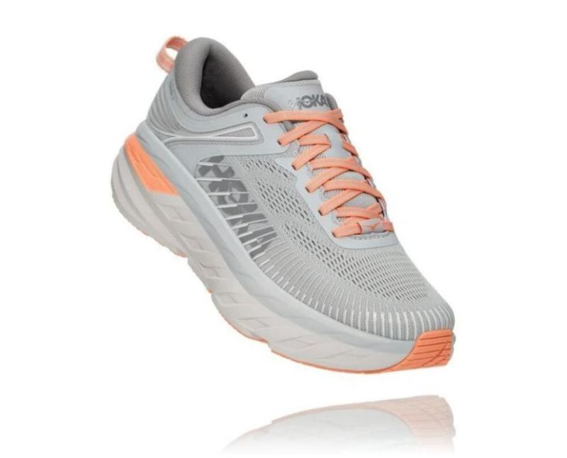 Hoka | Women's Bondi 7 for Women Harbor Mist / Sharkskin