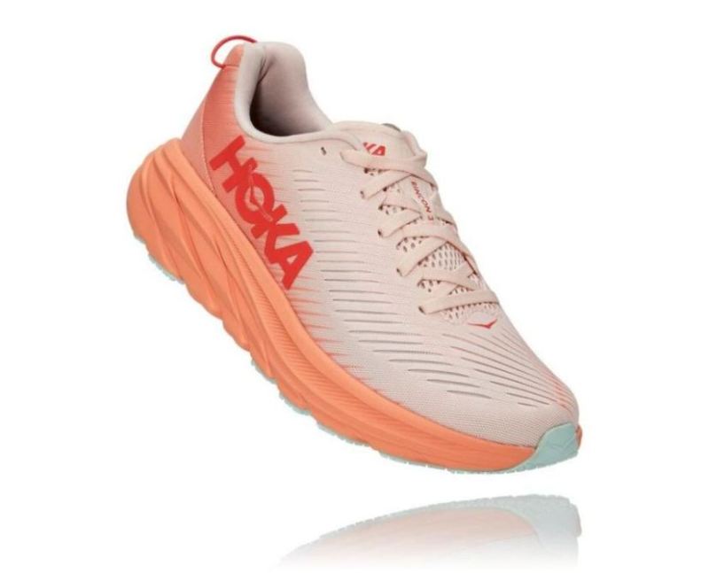 Hoka | Women's Rincon 3 for Women Silver Peony / Cantaloupe