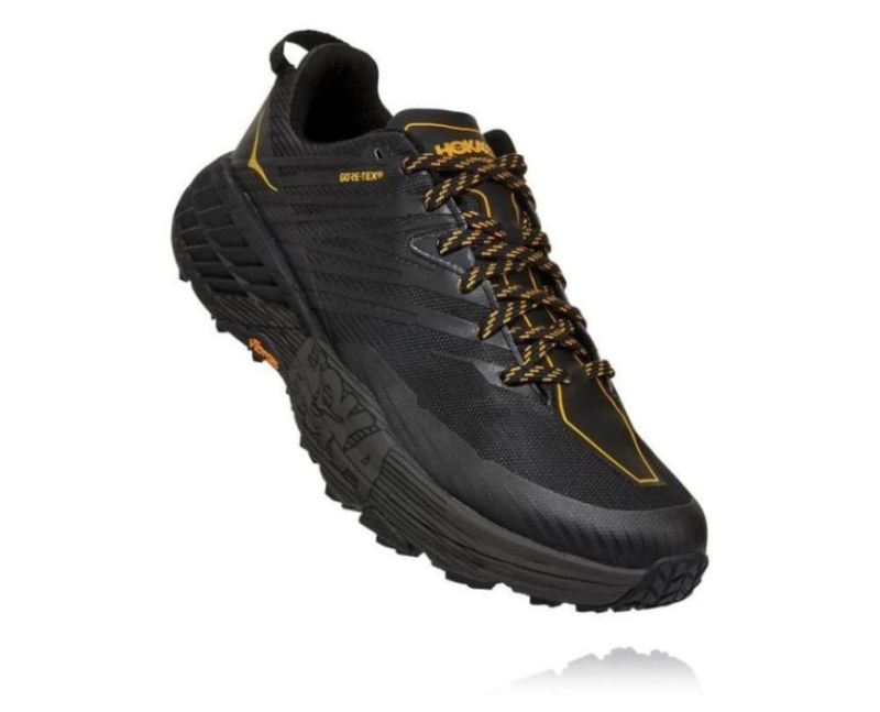 Hoka | Men's Speedgoat 4 GORE-TEX Anthracite / Dark Gull Grey