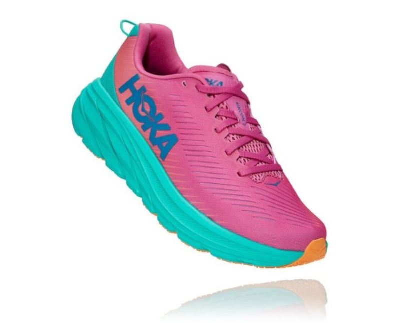 HOKA | WOMENS RINCON 3 PHLOX PINK / ATLANTIS