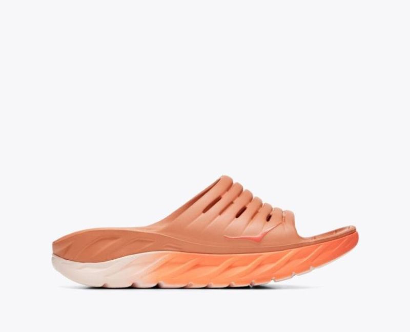 Hoka | Women's Ora Recovery Slide-Baked Clay / Camellia